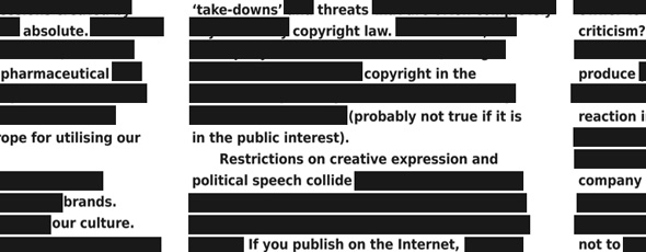 Copyright Censorship