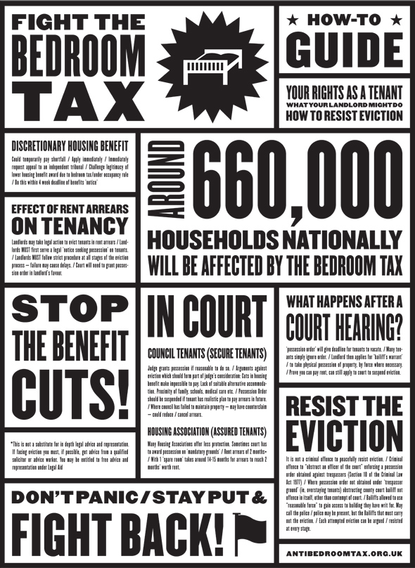 How To Fight The Bedroom Tax The Occupied Times